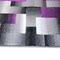 Flash Furniture Purple 2' x 7' Modern Color Blocked Area Rug ACD-RGTRZ861-27-PU-GG - alternate 2